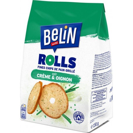BELIN ROLLS CREME & OIGNON 150G