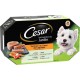 CESAR Barquettes en terrine cœur de légumes - 4 variétés 4X150g 600g