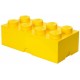 LEGO Storage Brick Boîte de Rangement jaune x8