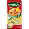 Panzani Pâtes farfalle les 3 minutes 500g