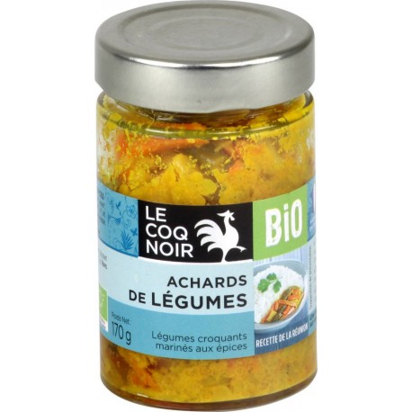Le Coq Noir Achards de légumes bio 170g