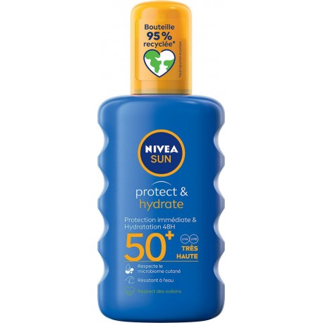 Nivea Crème solaire SPF50+ anthelios brume avec gel lavant 200ml