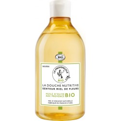 La Provencale Crème de douche nutritive senteur miel de Fleurs bio 500ml