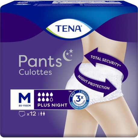 TENA Culottes Plus Night Medium x12