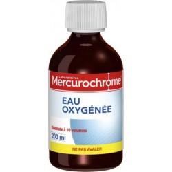 Mercurochrome Eau oxygénée flacon 200ml
