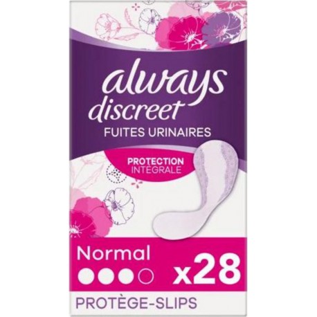 Always DISCREET PS NORMAL x28
