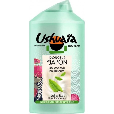 USHUAIA Douche-soin Douceur du Japon lait de riz/ thé japonais 250ml