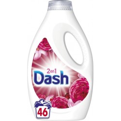 DASH Lessive Liquide Coup De Foudre 2 En 1 x46 2,3L