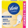 VANIA Protège-Slip Normal Respirant Confort x56
