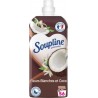 SOUPLINE Adoucissant Concentré Fraîcheur Parfumée Noix De Coco x56 1,2L