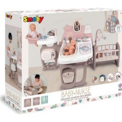 Smoby Grande maison des bébés Baby Nurse 19 Accessoires 731754