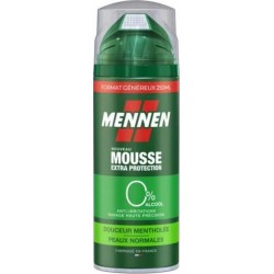MENNEN MOUSSE EXTRA PROTECTION PRODUIT DE RASAGE BOMBE MENTHOL 250ml