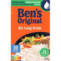 BEN'S ORIGINAL RIZ LONG GRAIN 10MIN 500g