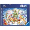 Ravensburger Puzzle 1000 pièces - Noël avec Disney