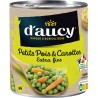 D'aucy Petits pois carottes extra fins 530g