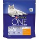 Purina One Croquettes Chat Adulte Poulet 450g (lot de 6)