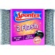 Spontex Tampon 2 Flash Ne Raye Pas Fibre Délicate Par 2 (lot de 3 soit 6 éponges)