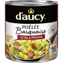 D'aucy Poelée Basquaise au Jus de Poivrons 290g (lot de 5)