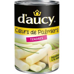 D'aucy Coeurs De Palmiers Tendres égouté 220g net 400g (lot de 5)
