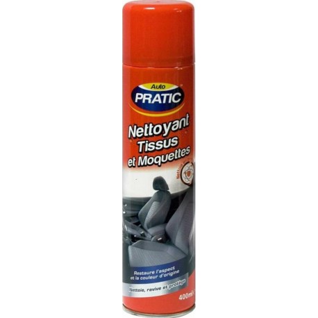 Auto Pratic Nettoyant Tissus et Moquettes 400ml (lot de 3)