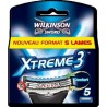 Wilkinson Sword XTreme3 avec Aloé Jojoba Lames de Rasoir pour Homme 5 Recharges