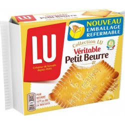 LU Collection Véritable Petit Beurre Pur Beurre 73% de Blé 200g (lot de 6)