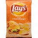 Lay's Chips Saveur Cheeseburger 120g (lot de 10)