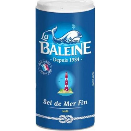 La Baleine Sel Fin 550g (lot de 12)