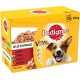 PEDIGREE Chien Sachet Gelée Gourmande 4 variétés Boeuf Poulet Agneau Volaille 12x100g 1.2Kg