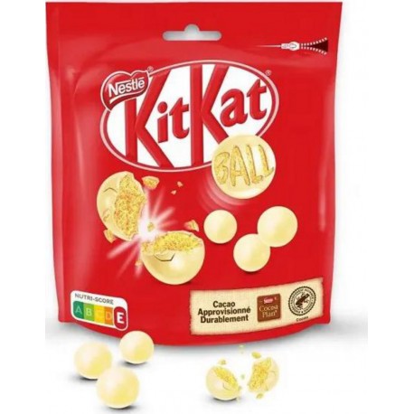 KitKat Kit-Kat Kit Kat Ball Chocolat Blanc 250g