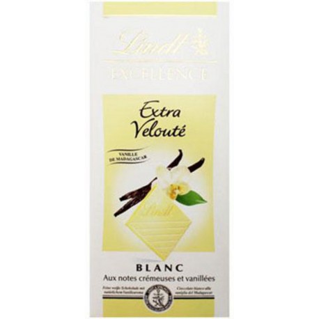 Lindt Excellence Blanc Extra Velouté Vanille