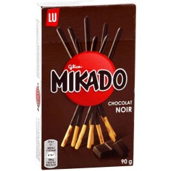 LU Mikado Chocolat Noir 90g (lot de 3)