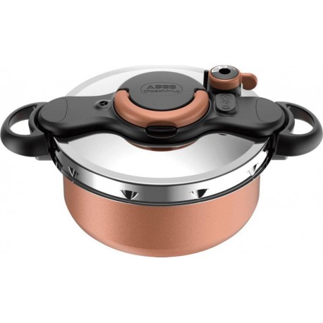 SEB Autocuiseur ClipsoMinut Duo Copper 5L P4705101