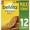 LU Belvita - Biscuits Petit Déjeuner Original le paquet de 12 sachets - 600g