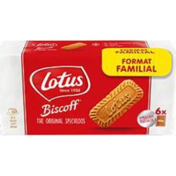 Lotus Bakeries The Original Speculoos les 6 paquets de 125g