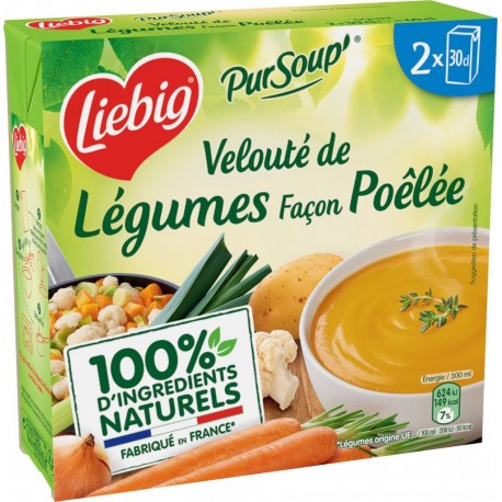 Liebig Soupe légumes poêlés 2x30cl