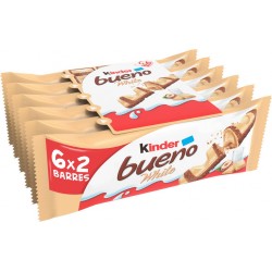 Kinder Bueno White Chocolat Blanc 39g 2x6 234g