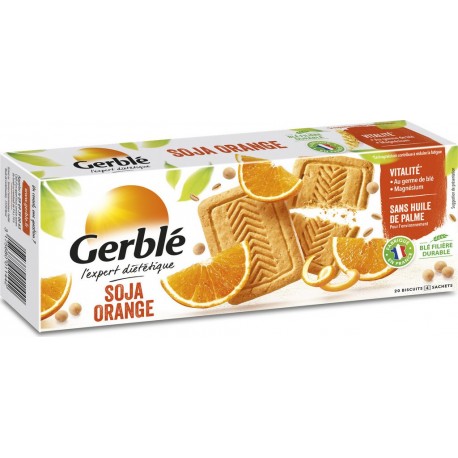 Gerble Biscuits soja orange