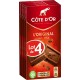 Côte d’Or L’Original Lait 4x100g 400g