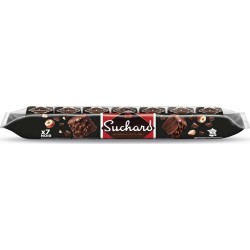 Rocher Suchard Noir aux éclats de noisettes 7x35g 245g