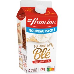 Francine farine de blé T45 750g