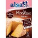 ALSA Préparation gâteau Moelleux nature 435g