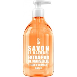 Savon Le Naturel Savon liquide Gel mains parfum Fleur d'Oranger 500ml