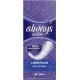Always Protège-slips Dailies Long Plus x24