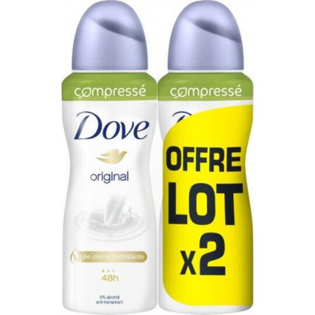 DOVE DEO 2x100ml ORIGINAL 200ml