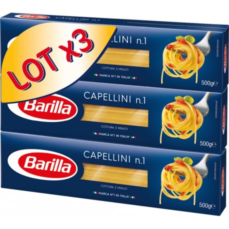 BARILLA CAPELLINI n.1 3x500g 1.5Kg