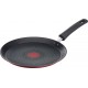 TEFAL Crêpière 25cm DAILY CHEF ROUGE