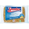 Spontex Eponge Gros Travaux Ultra Résistante Avec Fibres De Renfort