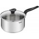 TEFAL Casserole Inox 20cm Avec Couvercle E3082404