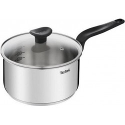 TEFAL Casserole Inox 20cm Avec Couvercle E3082404